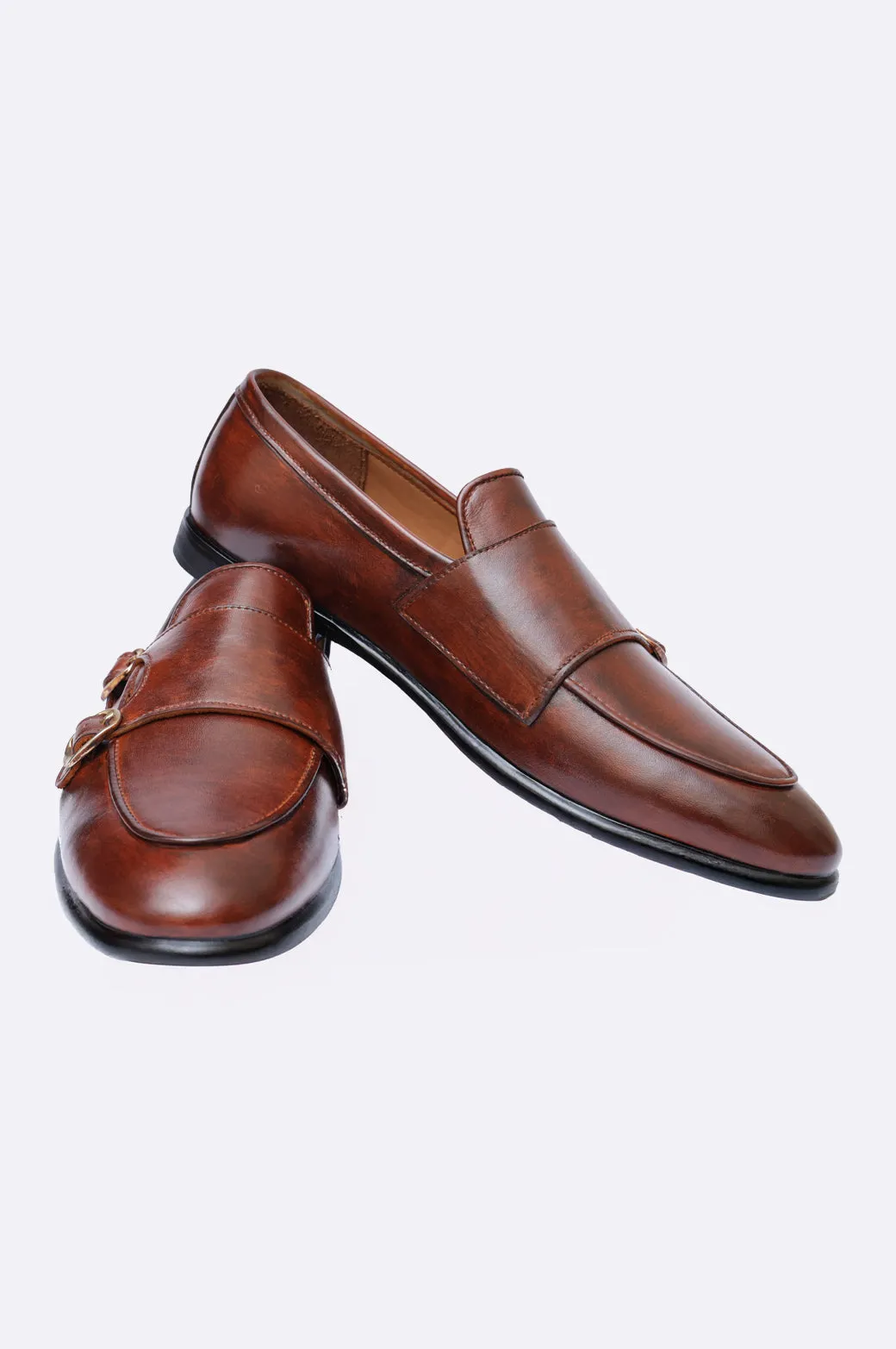 1680 MST Brown Patina Moccasin