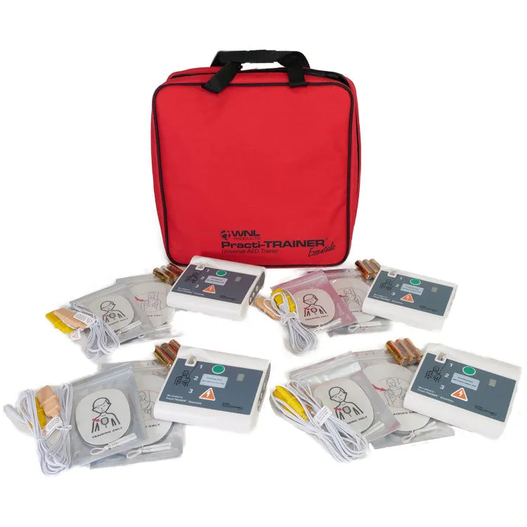 AED Practi-TRAINER Essentials (4-Pack)