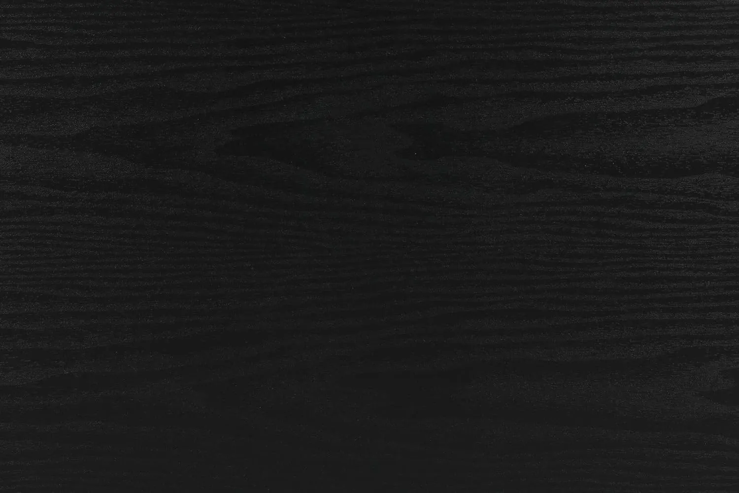 Ameriwood Home Black Coffee Table Parsons Coffee Table for Living Room, Black Oak