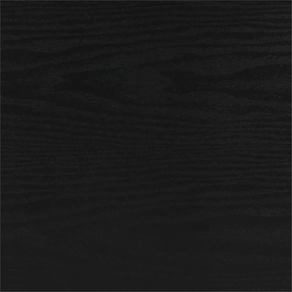 Ameriwood Home Parsons Black End Table, End Table for Living Room, Black Oak