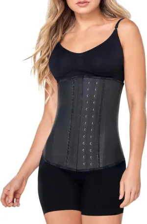 Ann Chery Corset Waist Trainer for Women’s Weight Loss - Colombian Waist Cincher - 3 Hook Latex Body Shaper