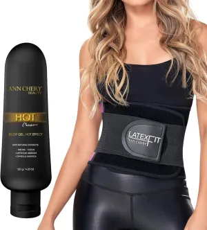 Ann Chery Corset Waist Trainer for Women’s Weight Loss - Colombian Waist Cincher - Latex Body Shaper - Included Lotion