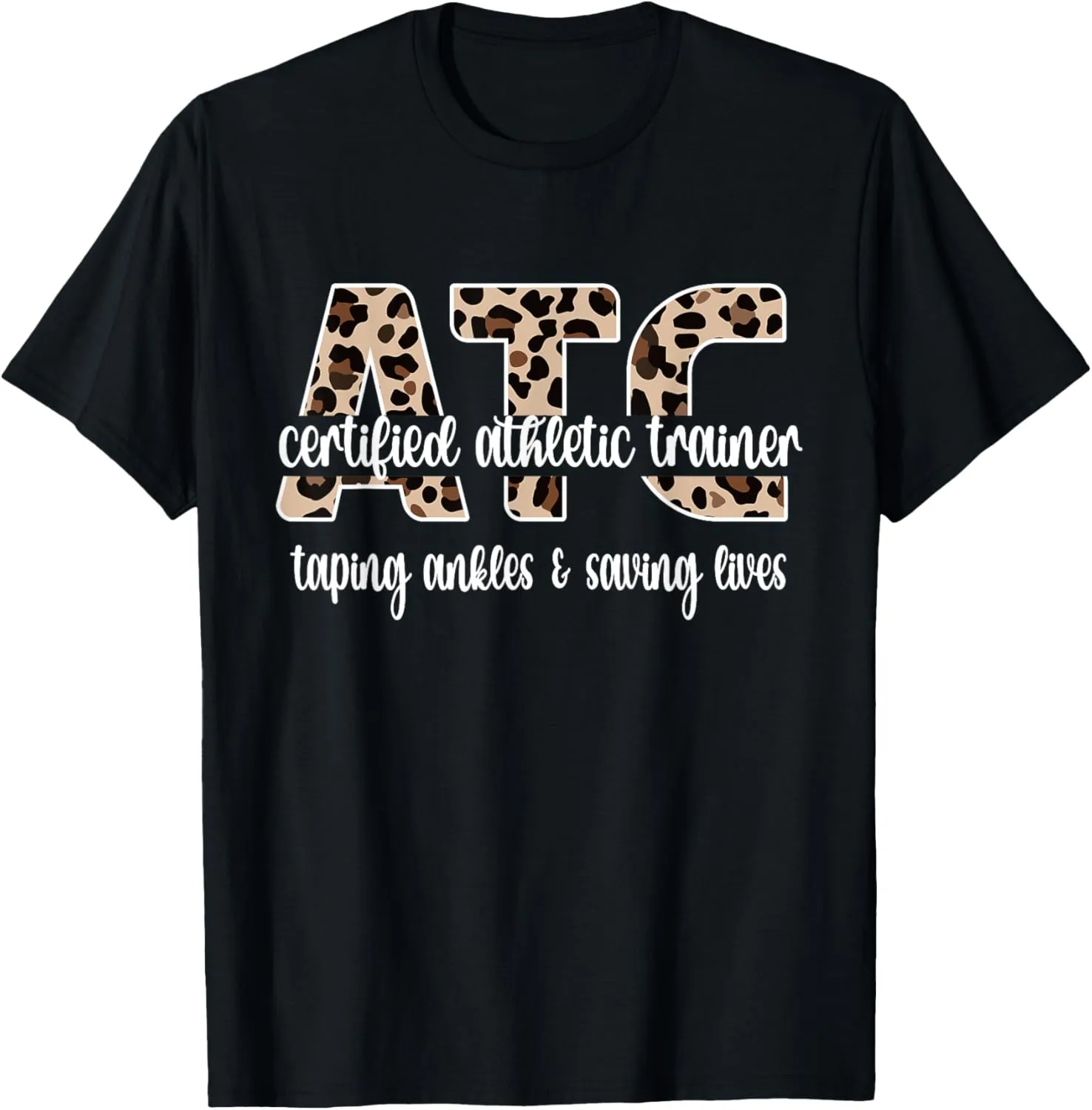 ATC Certified Athletic Trainer Athletic Training T-Shirt