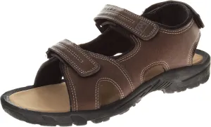Avalanche Men's Open Toe Strap Adjustable Waterproof Fisherman Sandal Summer Beach Water Shoe