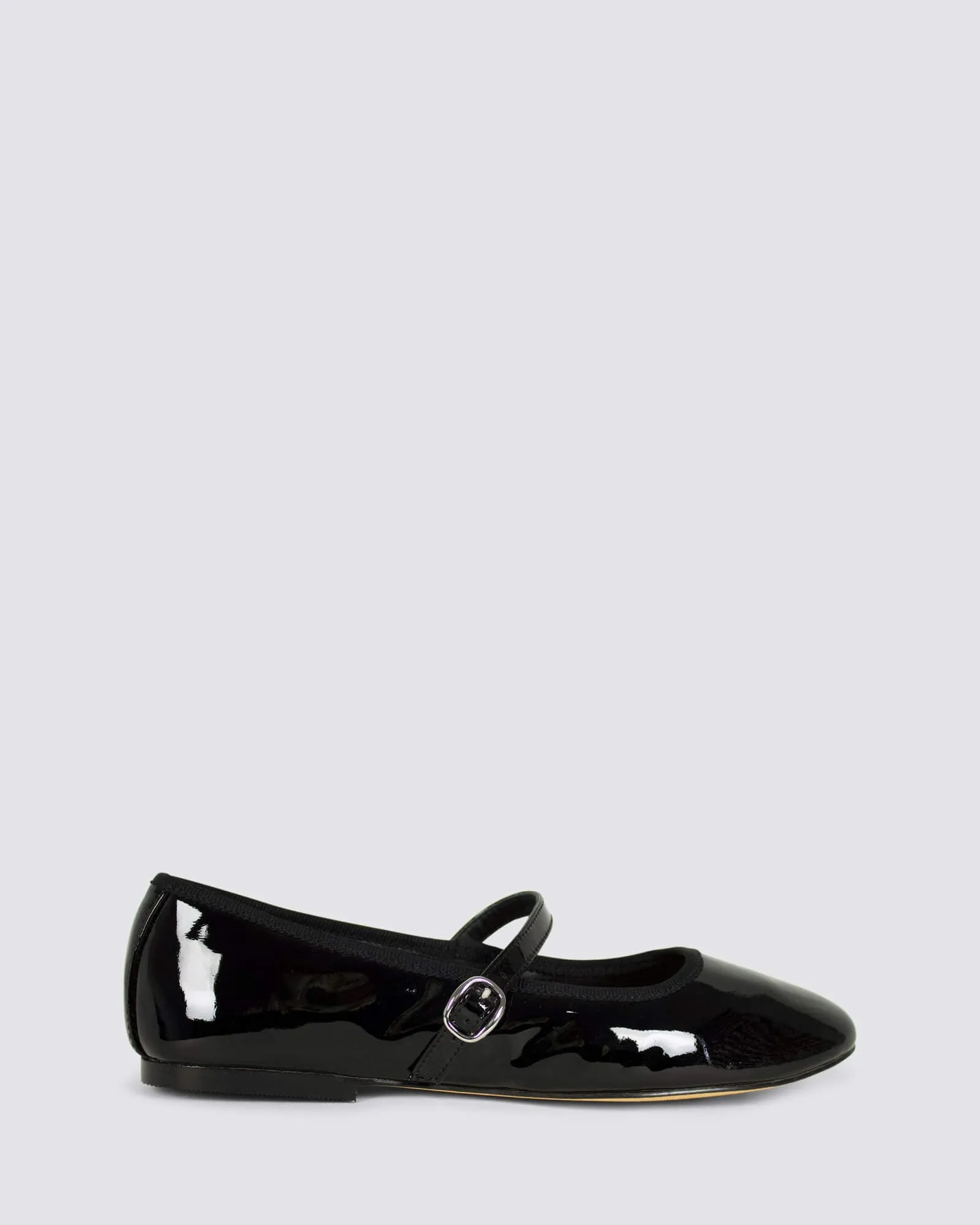 BAILEY BALLET FLATS BLACK PATENT