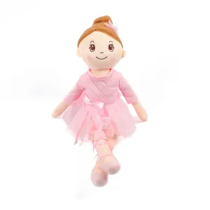 Ballerina Plush Doll - Pink