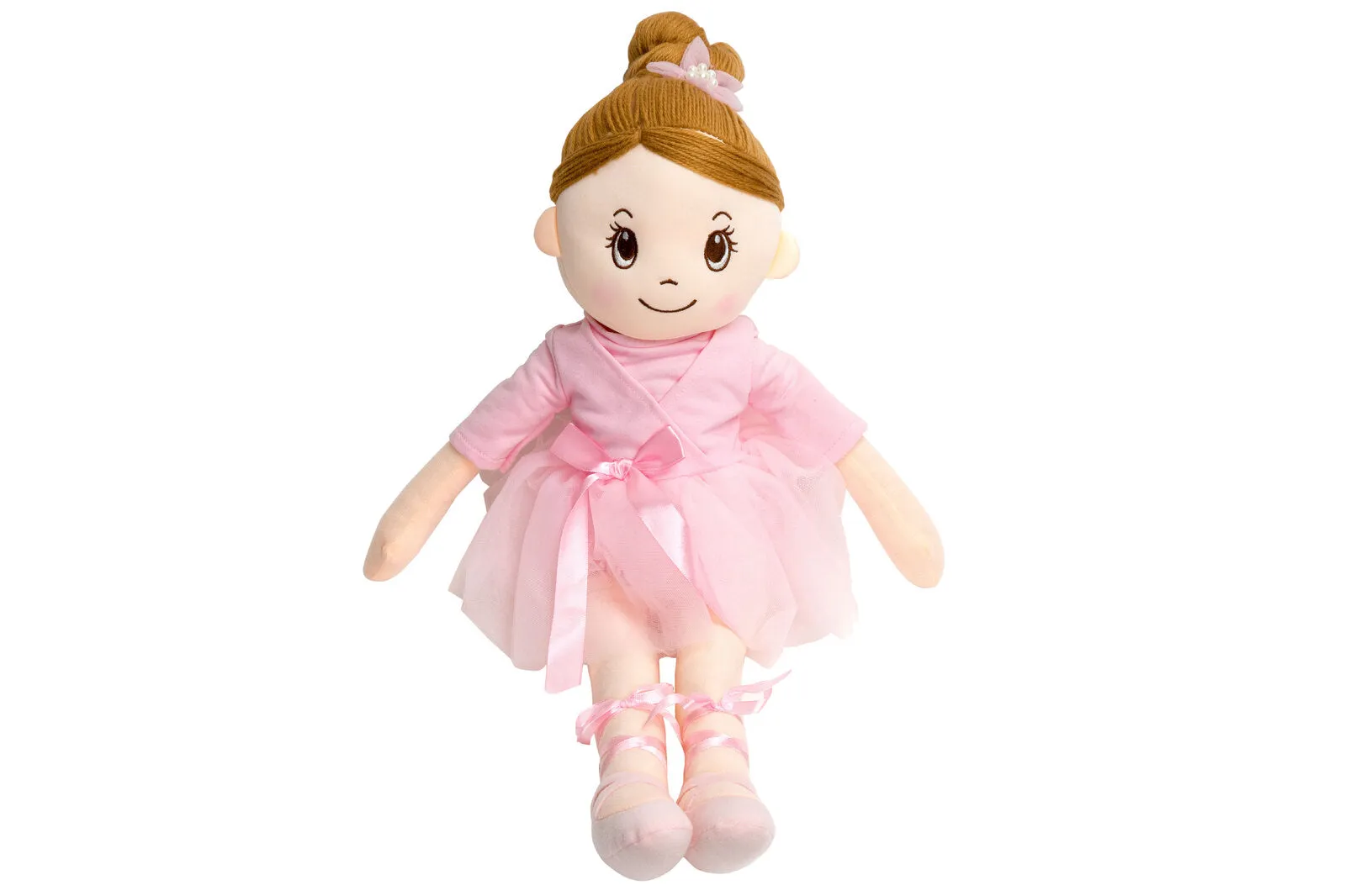 Ballerina Plush Doll - Pink