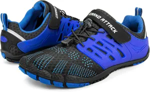 Barefoot Shoes Men Minimalist Cross-Trainer | Wide Toe Zero Drop Shoes for Wrestling Boxing Weightlifting Walking Fitness Trail Running Gym Training