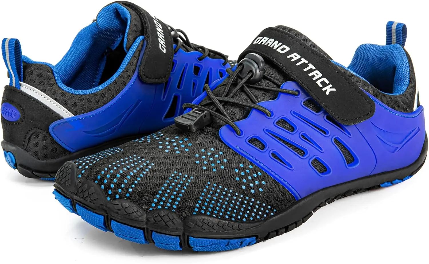 Barefoot Shoes Men Minimalist Cross-Trainer | Wide Toe Zero Drop Shoes for Wrestling Boxing Weightlifting Walking Fitness Trail Running Gym Training