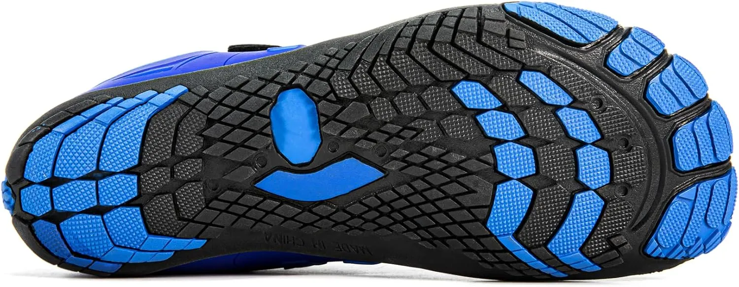 Barefoot Shoes Men Minimalist Cross-Trainer | Wide Toe Zero Drop Shoes for Wrestling Boxing Weightlifting Walking Fitness Trail Running Gym Training