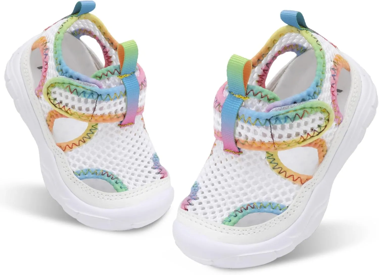 BARERUN Kids Water Shoes Boys Girls Barefoot Aqua Socks for Swim Surf Pool Beach Sport Lightweight Breathable Sandal Athletic Slip-On Sneaker for Toddler Outdoor Indoor