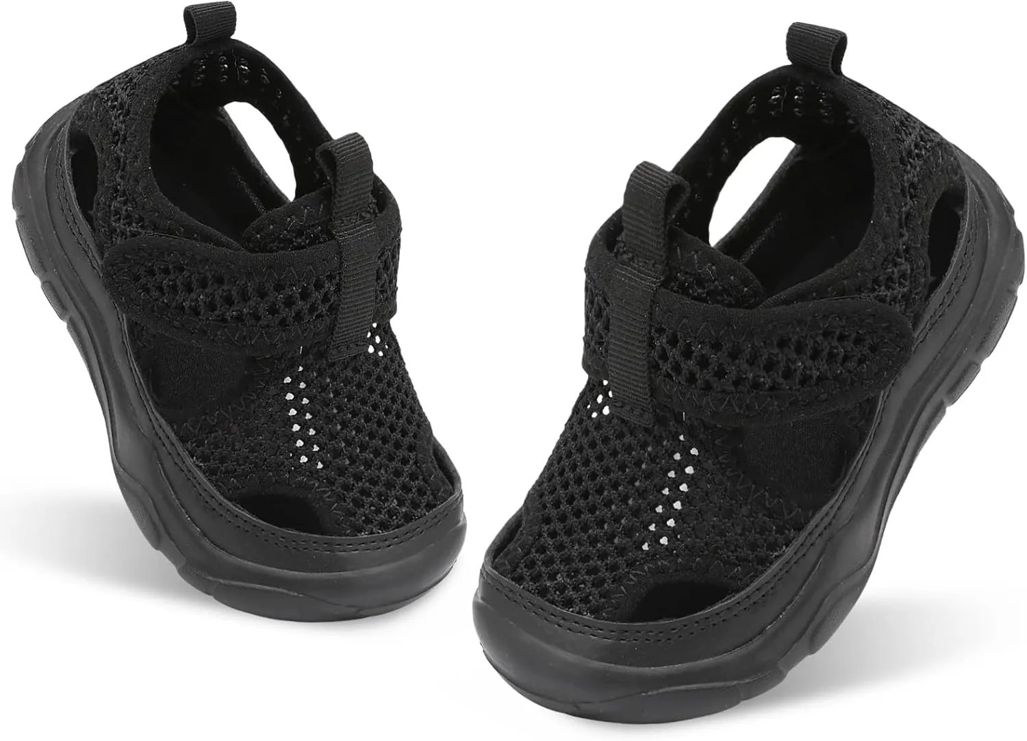 BARERUN Kids Water Shoes Boys Girls Barefoot Aqua Socks for Swim Surf Pool Beach Sport Lightweight Breathable Sandal Athletic Slip-On Sneaker for Toddler Outdoor Indoor