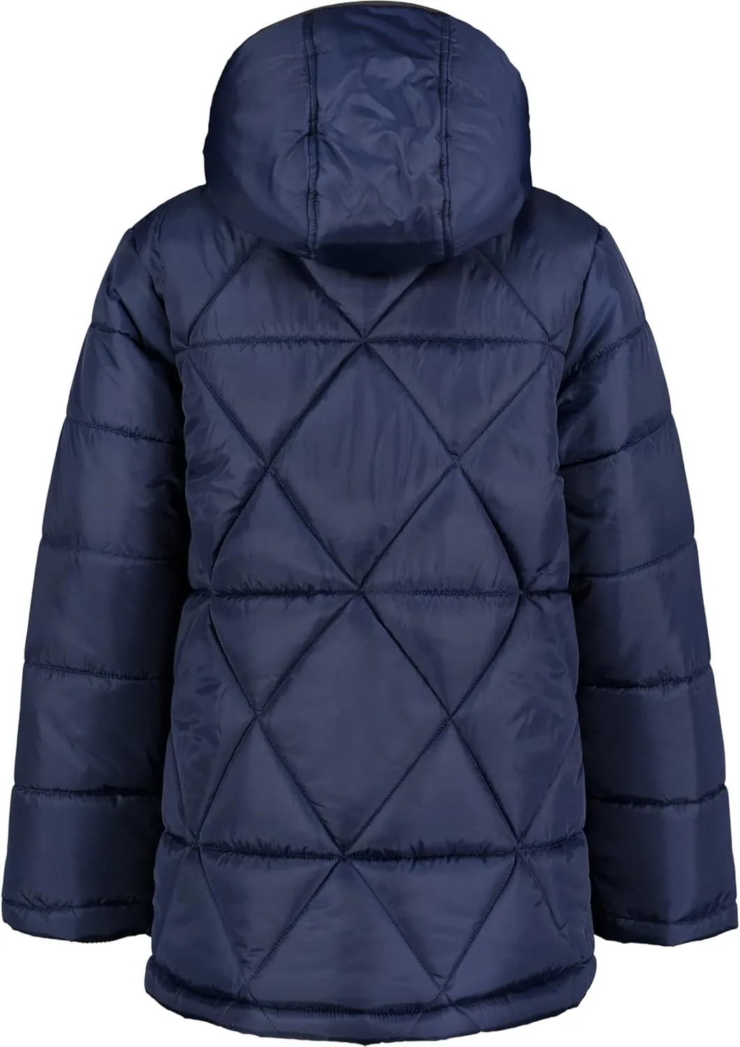 BASS OUTDOOR Boys' Heavy Weight Diagonal Quilted Puffer Coat