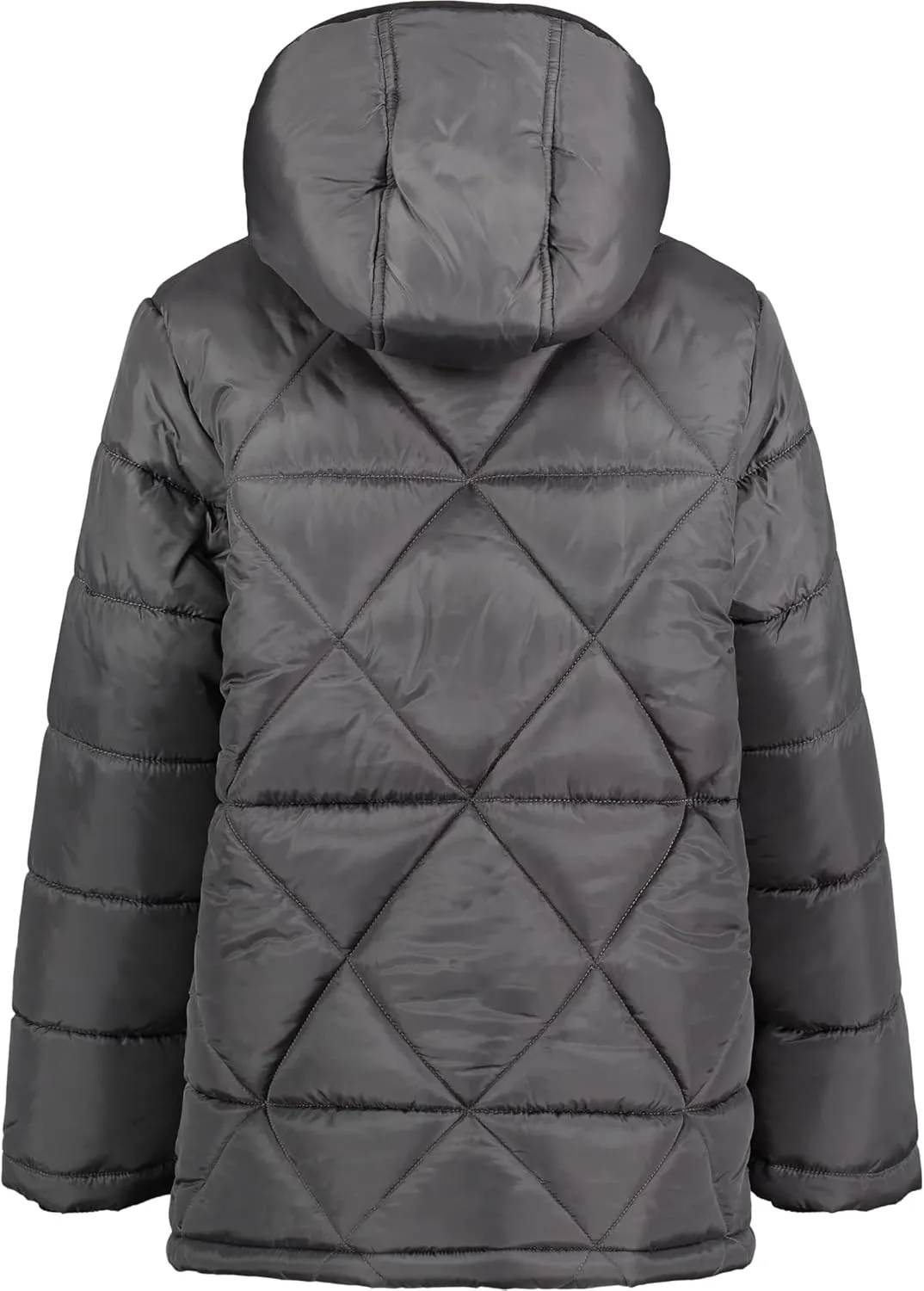 BASS OUTDOOR Boys' Heavy Weight Diagonal Quilted Puffer Coat