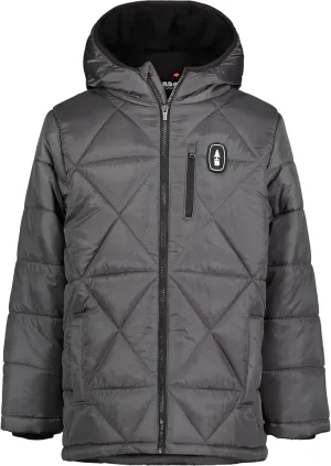 BASS OUTDOOR Boys' Heavy Weight Diagonal Quilted Puffer Coat
