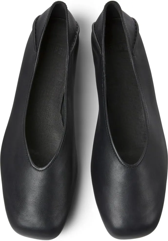 Camper Casi Myra Leather Ballerina Flats for Women - Ultra-Comfortable Women’s Shoes with Soft Ortholite Footbeds & Durable, Lightweight TPU Outsoles