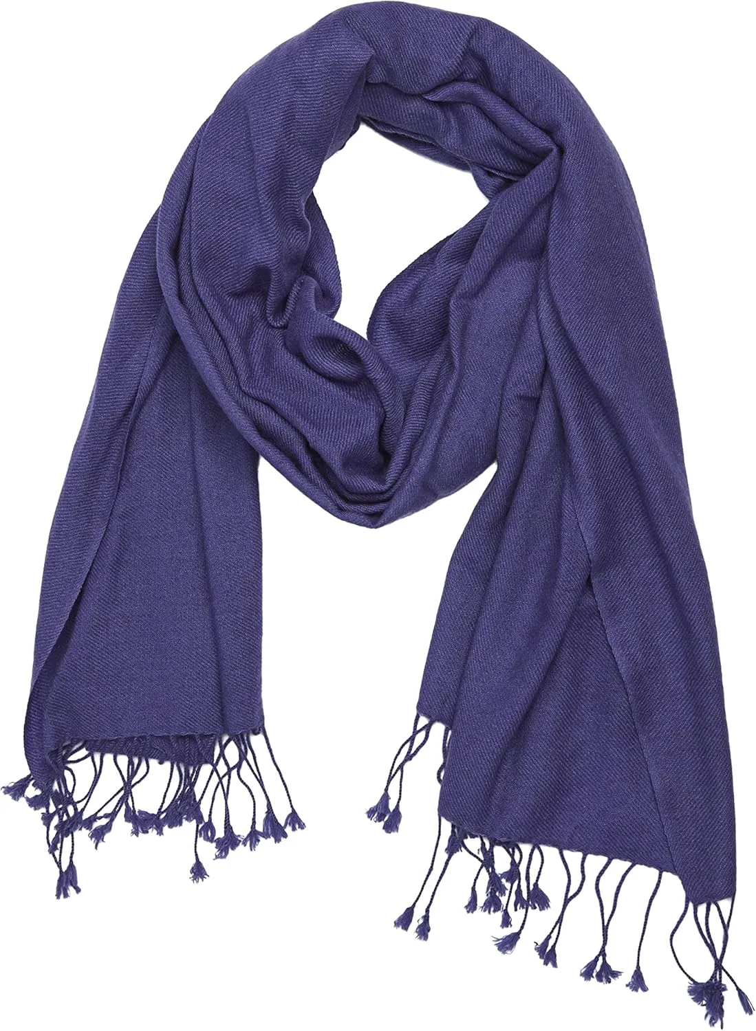 Cashmere Boutique 100% Pure Cashmere Pashmina Wrap Stole for Women – Lightweight, Daily Wear, Soft and Warm - 28" x 80"
