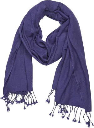 Cashmere Boutique 100% Pure Cashmere Pashmina Wrap Stole for Women – Lightweight, Daily Wear, Soft and Warm - 28" x 80"