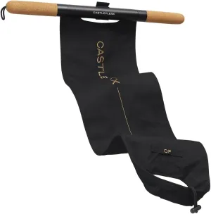 CastleFlexx Mobility and Full Body Strengthening Device | Non-Elastic Stretch Strap with Natural Premium Cork Handles for Stretching, Exercise, Physical Therapy, and Yoga