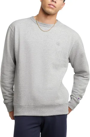 Champion Men's Crewneck, Powerblend Fleece Sweatshirt, Crewneck Sweatshirts (Reg. Or Big & Tall)