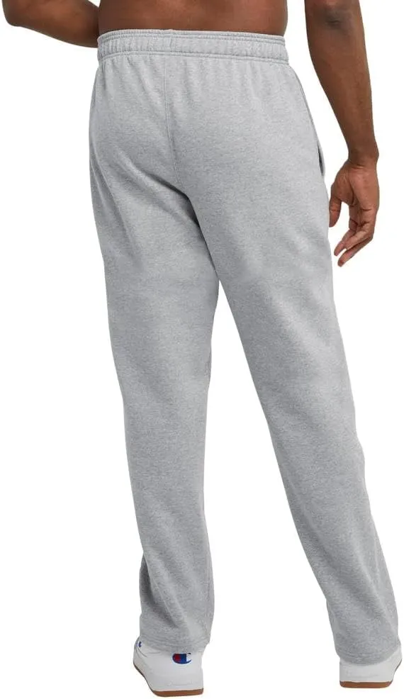 Champion Men’s Sweatpants, Powerblend, Fleece Open-Bottom Sweatpants for Men (Reg. or Big & Tall)
