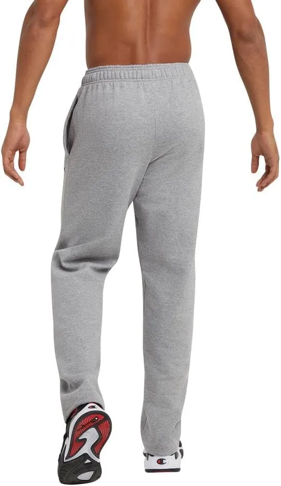 Champion Men’s Sweatpants, Powerblend, Fleece Open-Bottom Sweatpants for Men (Reg. or Big & Tall)