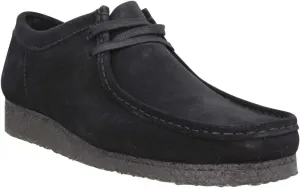 Clarks Originals Mens Wallabee Suede Leather Black Shoes 10 US