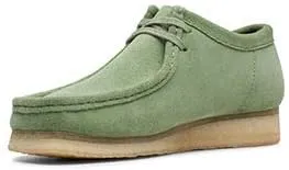 Clarks Wallabee Mens Shoes Cactus Green 26139177