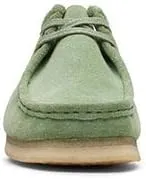 Clarks Wallabee Mens Shoes Cactus Green 26139177