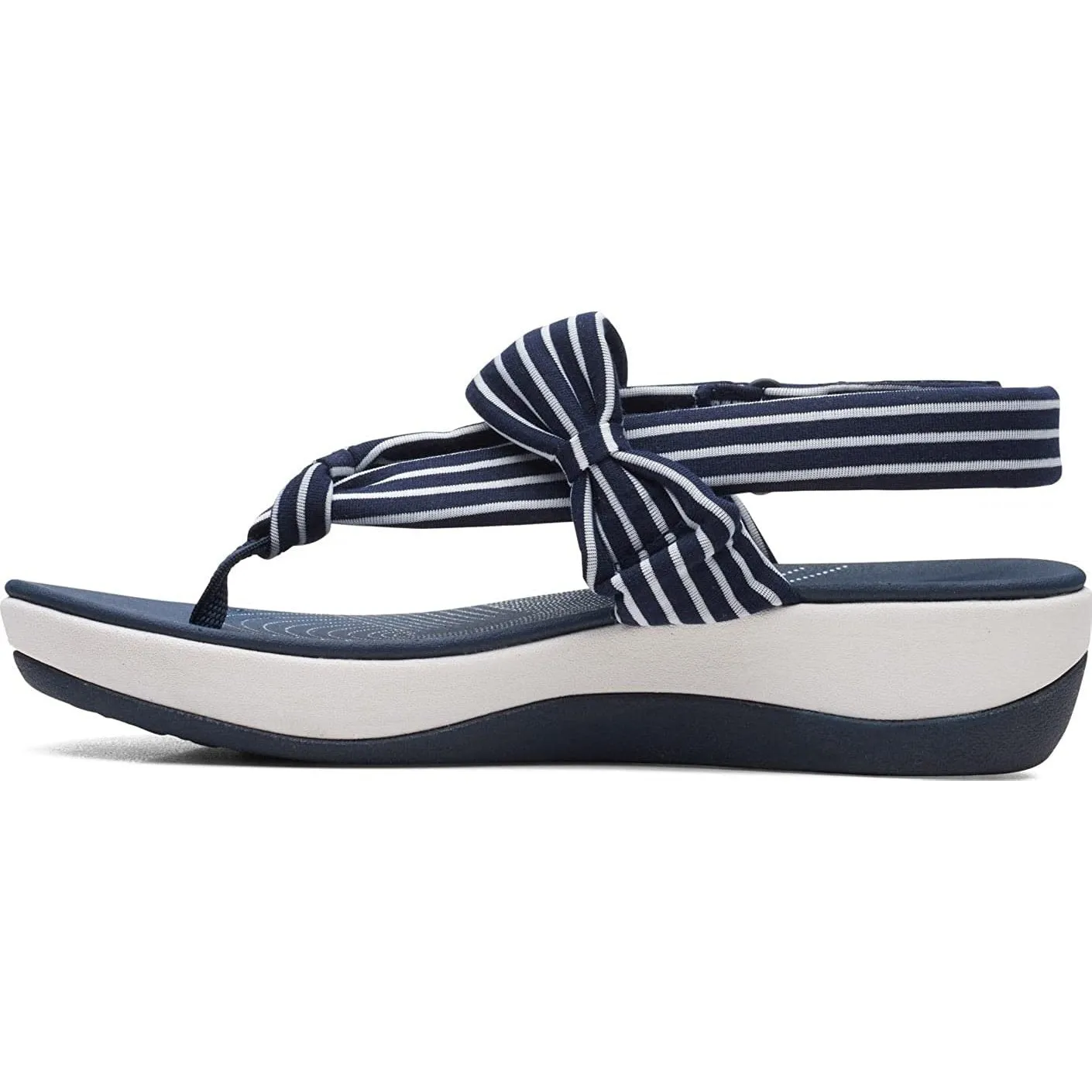 Clarks Women's Arla Nicole Navy Print