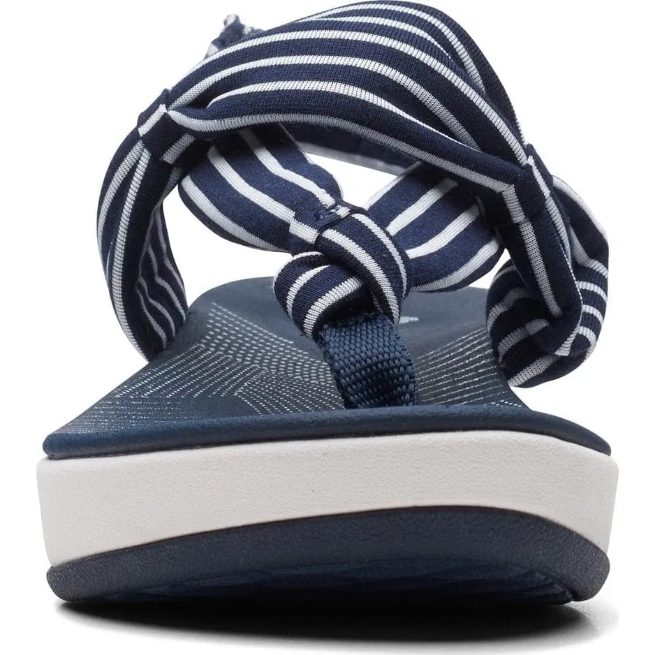 Clarks Women's Arla Nicole Navy Print