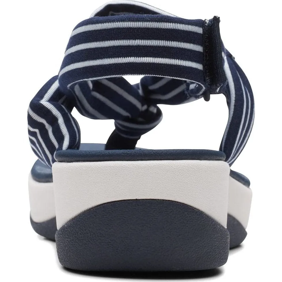 Clarks Women's Arla Nicole Navy Print