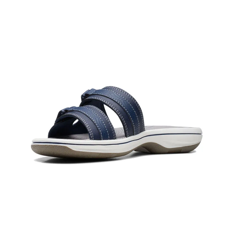 Clarks Women's Breeze Piper H Tangerine/Pop | Navy