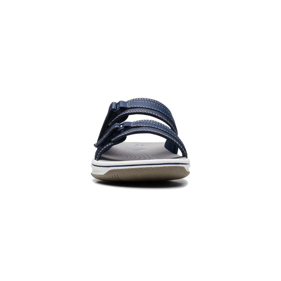 Clarks Women's Breeze Piper H Tangerine/Pop | Navy