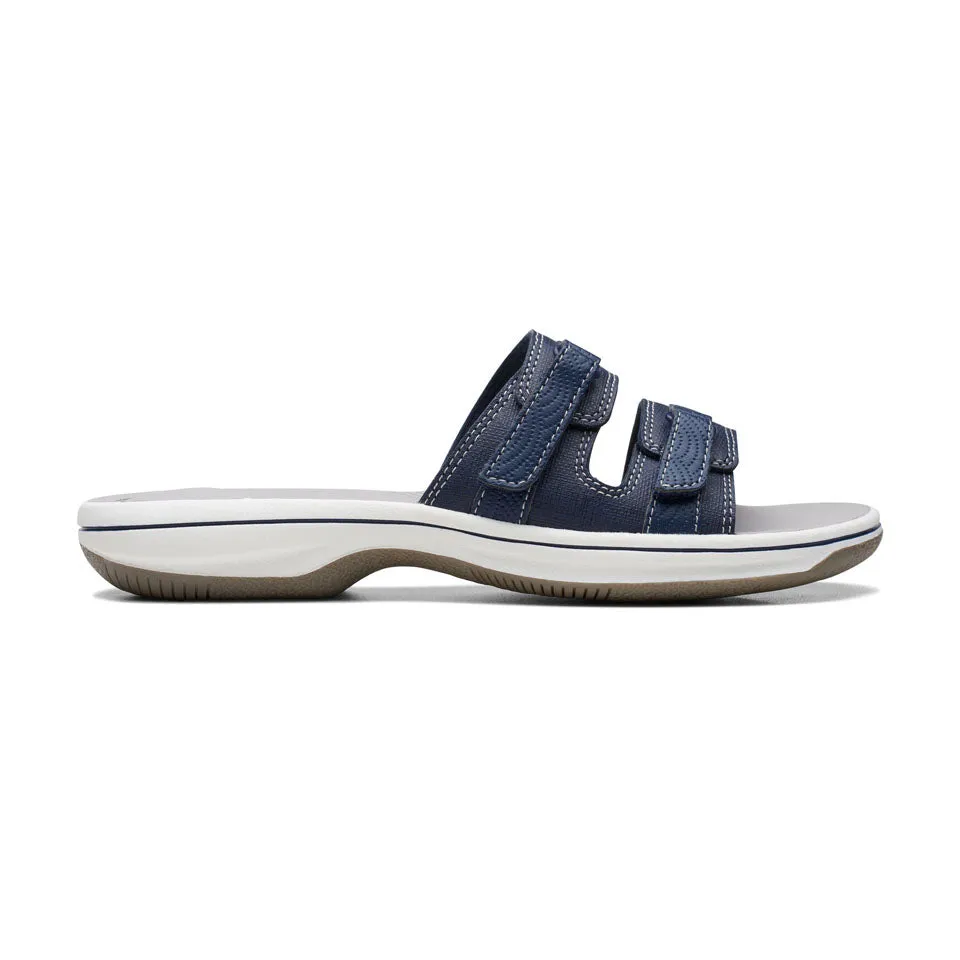 Clarks Women's Breeze Piper H Tangerine/Pop | Navy