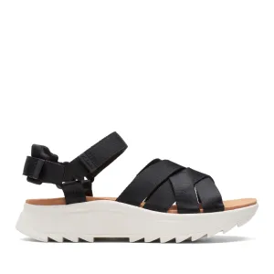 Clarks Women's DashLite Cross Black | Peach Combi