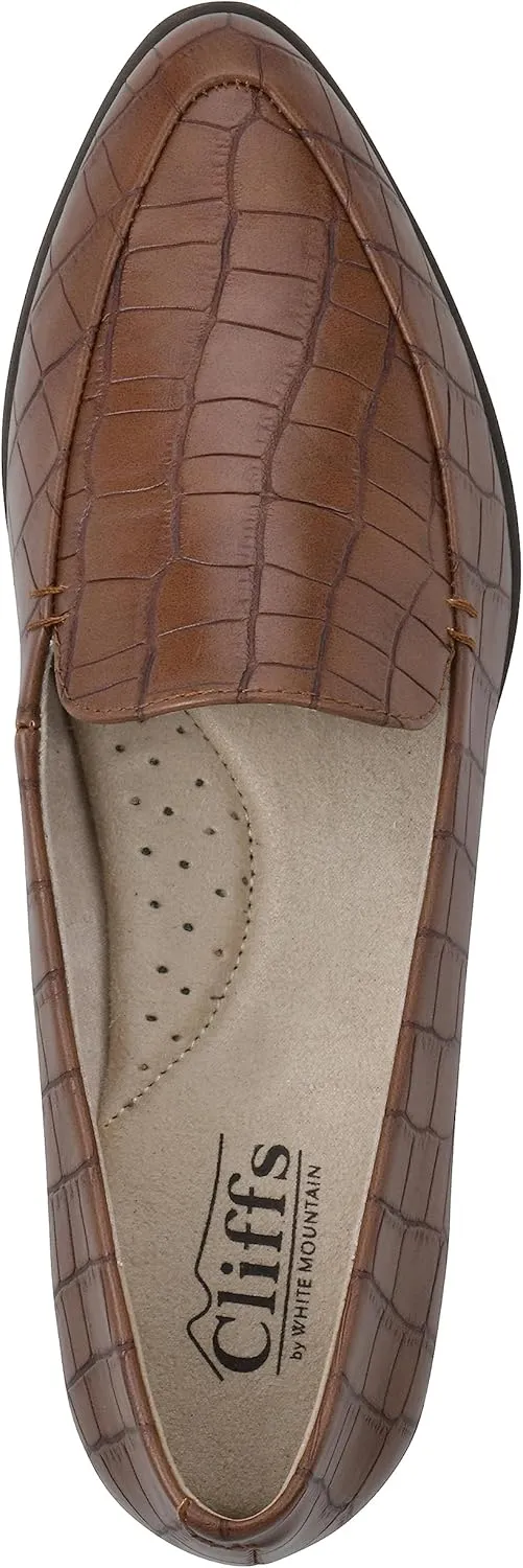 CLIFFS BY WHITE MOUNTAIN Women's Mint Tailored Loafer Flat