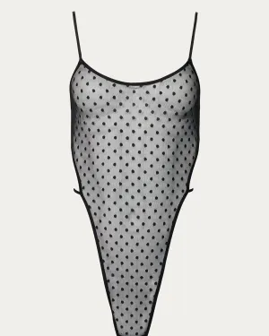 Coucou Lola Minimal Bodysuit in Black | Black