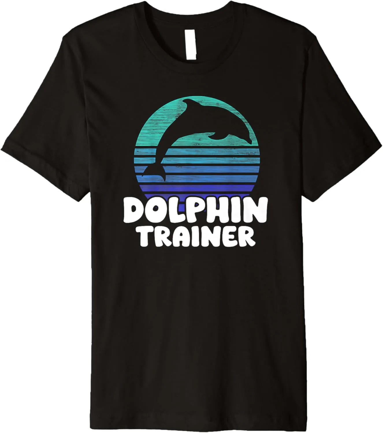 Dolphin Trainer Halloween Costume funny Dolphin Ocean life Premium T-Shirt