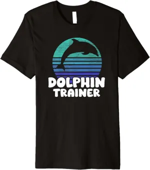 Dolphin Trainer Halloween Costume funny Dolphin Ocean life Premium T-Shirt