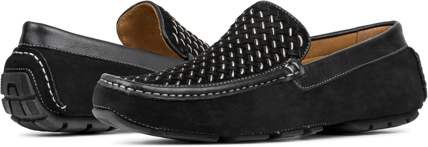 Donald Pliner Men's Damiano Woven Nubuck Driving Style Loafer
