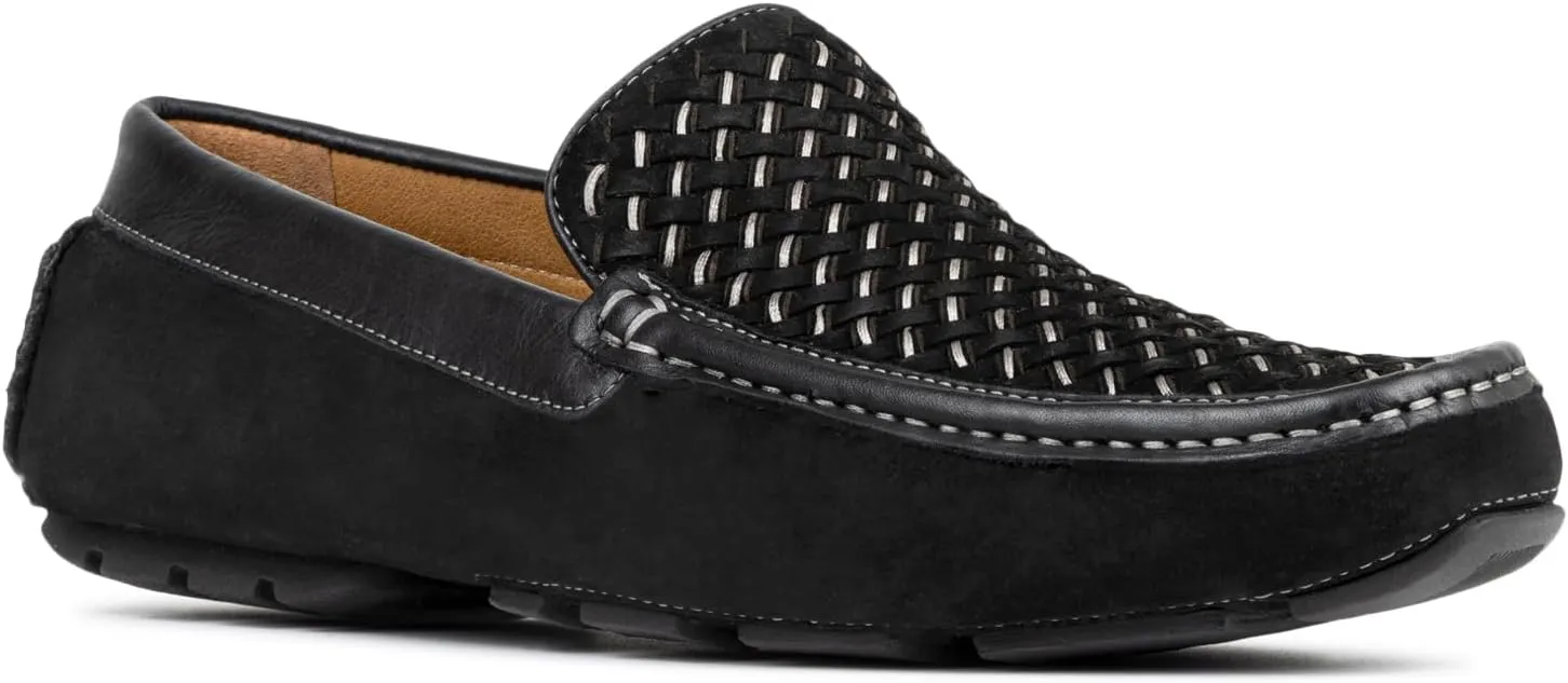 Donald Pliner Men's Damiano Woven Nubuck Driving Style Loafer