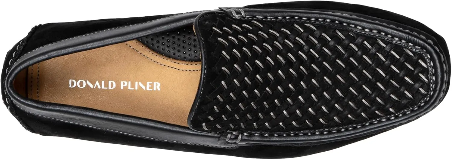 Donald Pliner Men's Damiano Woven Nubuck Driving Style Loafer