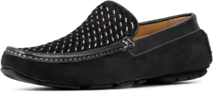 Donald Pliner Men's Damiano Woven Nubuck Driving Style Loafer