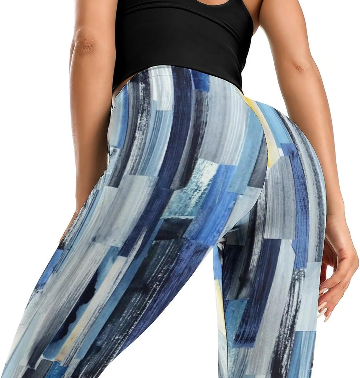 Donnapink High Waist Yoga Pants, Women Tummy Control Leggings Athletic Tights (S-2XL)