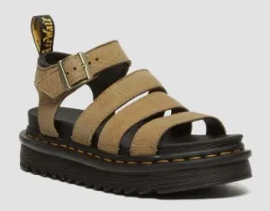 Dr Marten Blaire Hydro Sandal Tan Tumbled