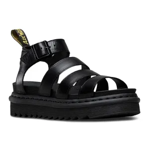 Dr. Martens Blaire Brando Black Leather Sandals