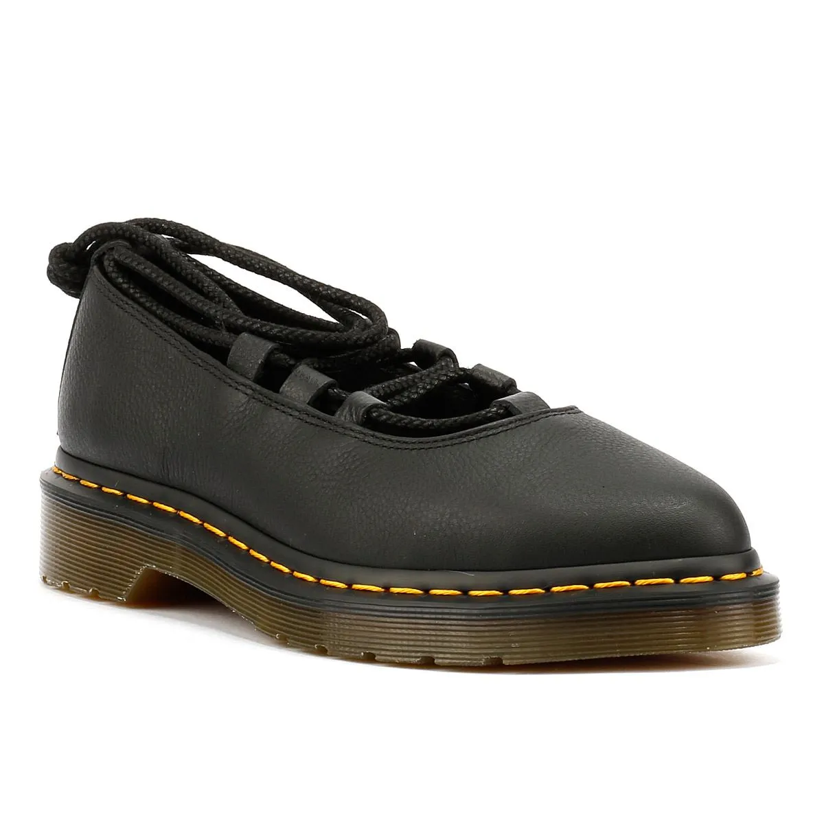 Dr. Martens Elphie II Virginia Leather Women's Black Shoes