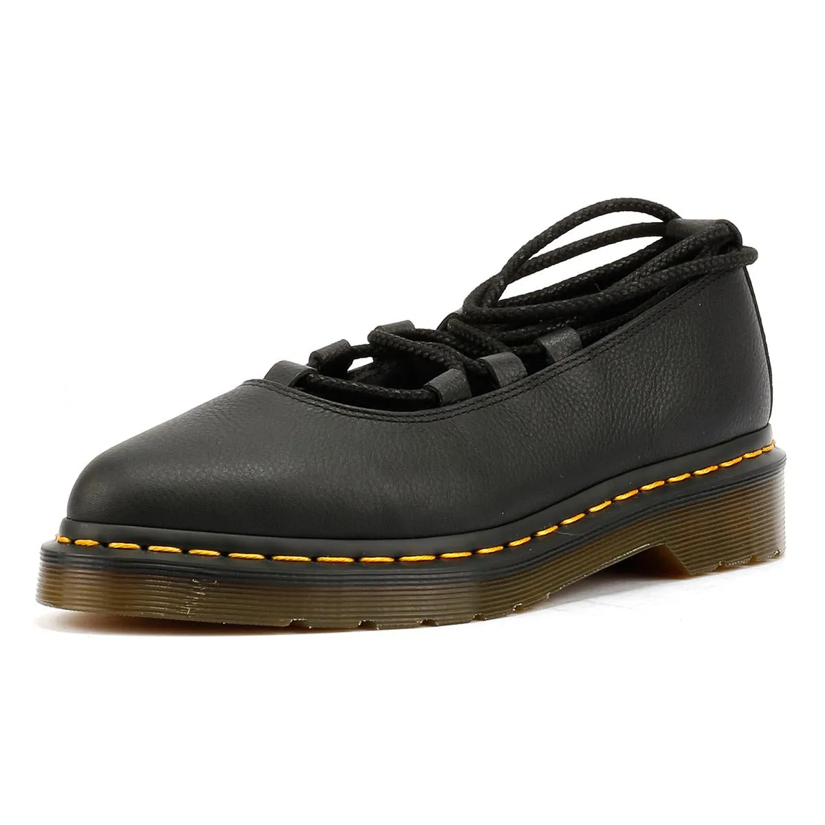 Dr. Martens Elphie II Virginia Leather Women's Black Shoes