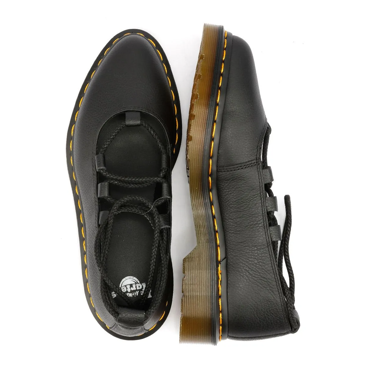 Dr. Martens Elphie II Virginia Leather Women's Black Shoes